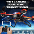 JJRC H12W Wifi FPV Quadcopter com modo sem cabeça e função de rotação 3D Drone RC com câmera 2.0MP HD VS X5SW